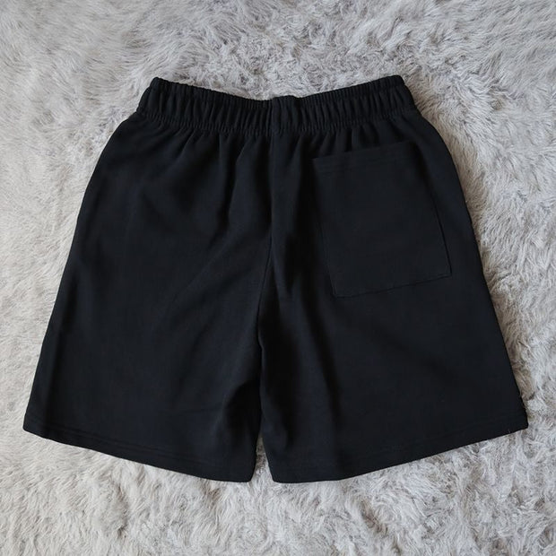 Trendy hip-hop butterfly print casual sports shorts