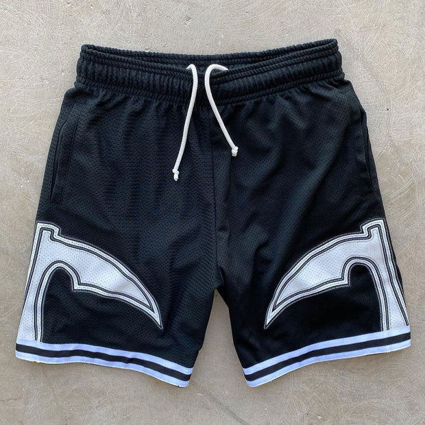 Personalized sickle print shorts men