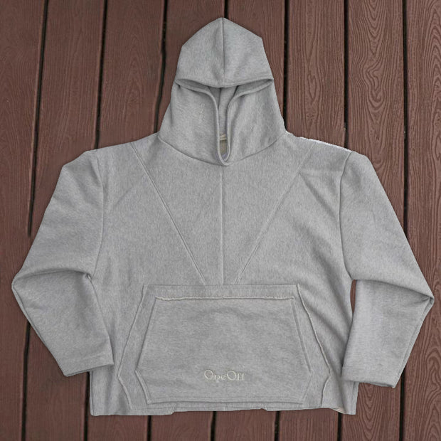 Personalized bone pattern casual loose street long-sleeved hoodie