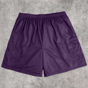 Comic Character Print Fashion Mesh Shorts