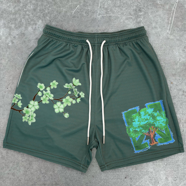 Tide brand casual retro sports street shorts