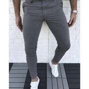 Simple solid color casual pants