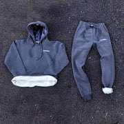 Leisure sports street home plus velvet suit