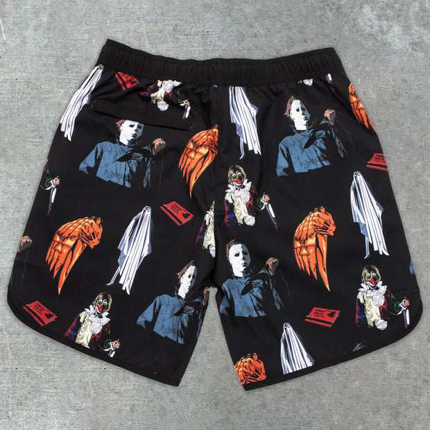 Stylish Street Style Casual Print Shorts