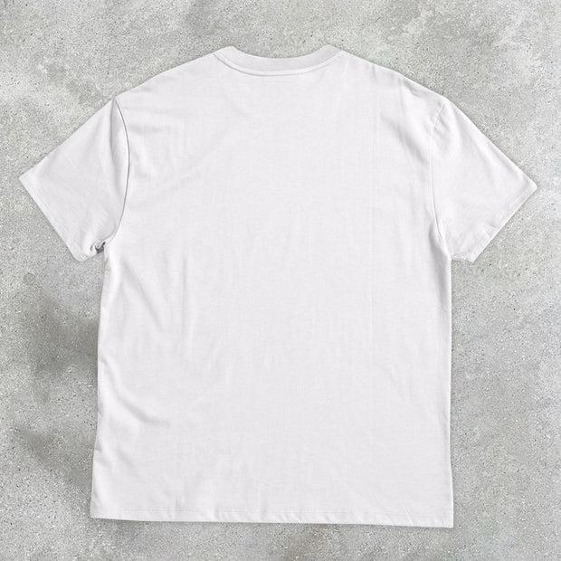 Astronaut Balloon Butterfly Print T-Shirt