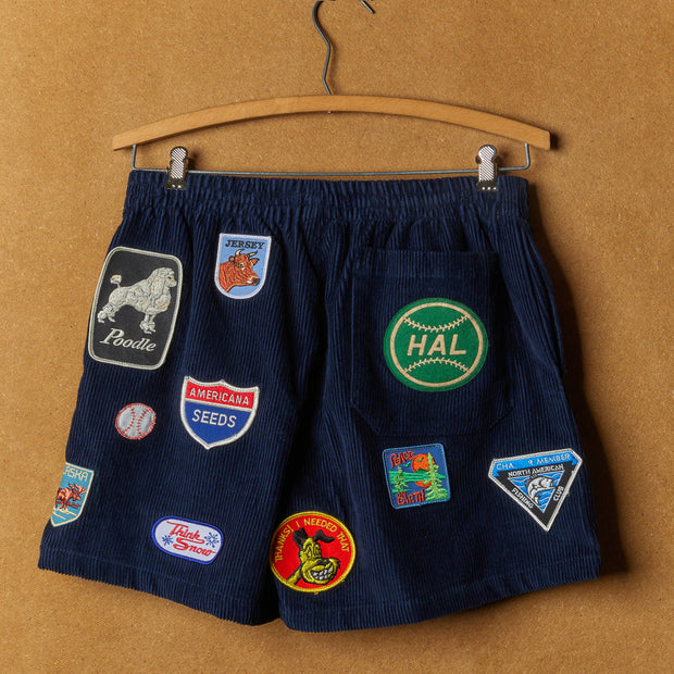Street Style Trendy Corduroy Shorts
