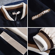 Baseball uniform Hong Kong style trendy loose jacket