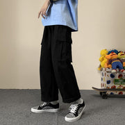 Trend all-match wide-leg pants loose street hip-hop overalls
