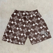 Retro Casual Street Hip Hop Mesh Shorts