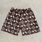 Retro Casual Street Hip Hop Mesh Shorts