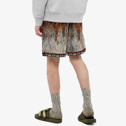 Tie-Dye Retro Hip-Hop Street Sports Mesh Shorts