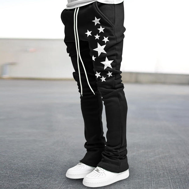 Street Style Retro Flared Pants