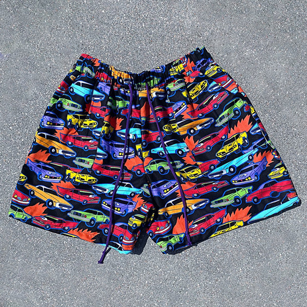Fashion street trend car shorts