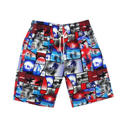 Trendy five-point pants casual men's beach pants