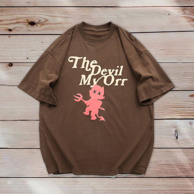 The devil my casual street short sleeve T-shirt