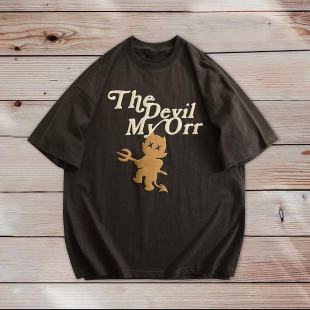 The devil my casual street short sleeve T-shirt