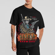 Personalized skull T-shirt men