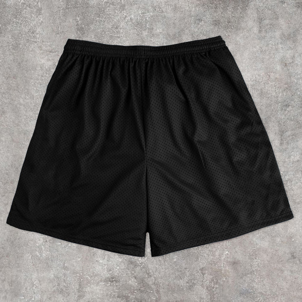 Comic Cartoon Print Sports Mesh Shorts