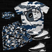 Have Faith color matching camouflage casual suit men