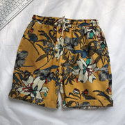 Fashion retro cotton twist shorts beach pants