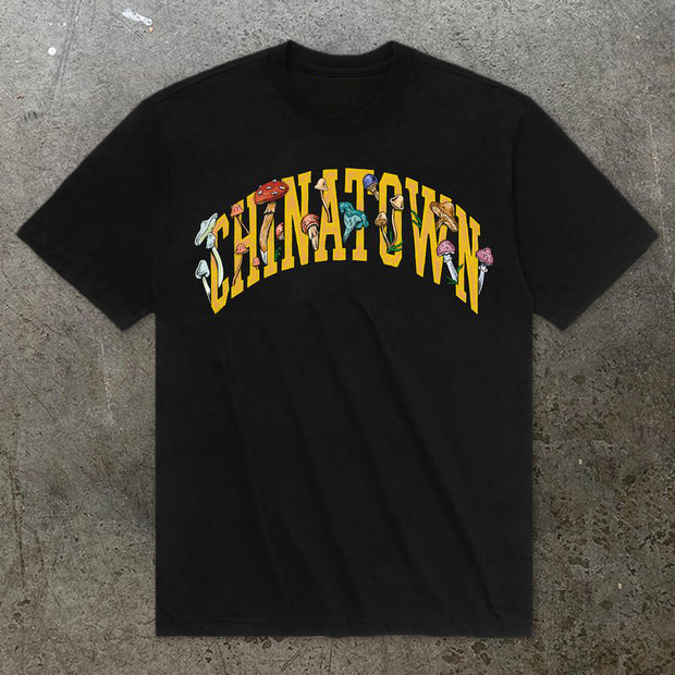 Text print T-shirt