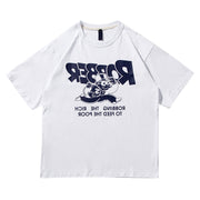 Japanese retro ins fashion street loose T-shirt