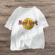 Tide brand pattern short-sleeved couple short-sleeved T-shirt