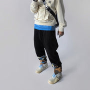 Casual personality printed trend trousers