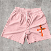 Trendy retro casual street sports shorts