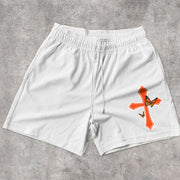 Trendy retro casual street sports shorts