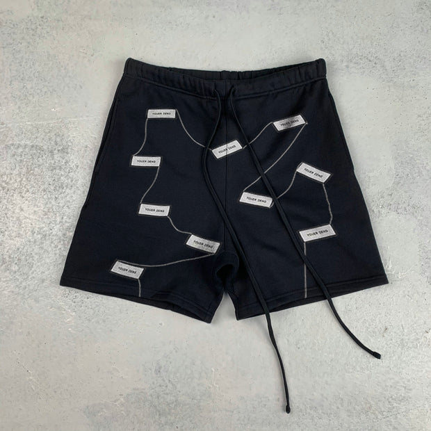 Personalized design printed casual shorts