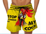 Spoof banana shorts