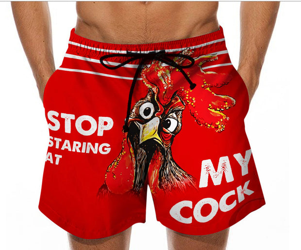 Spoof banana shorts