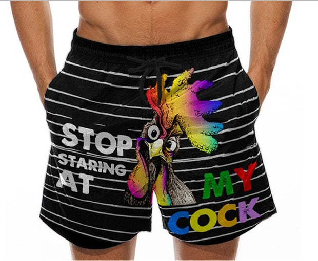 Spoof banana shorts