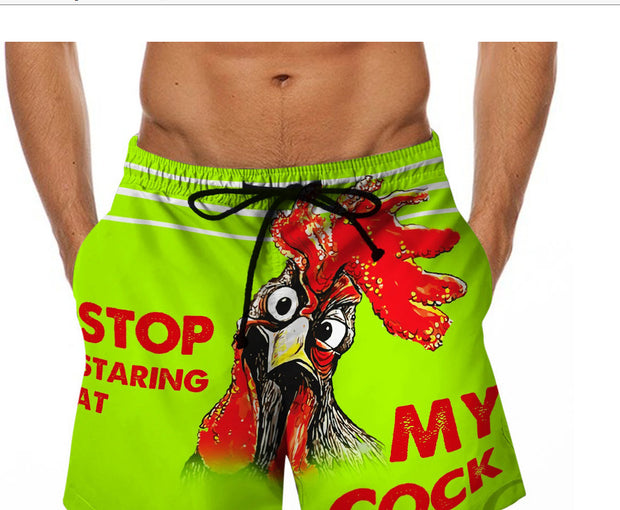 Spoof banana shorts
