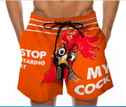 Spoof banana shorts