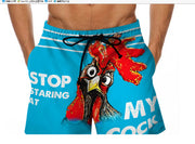Spoof banana shorts
