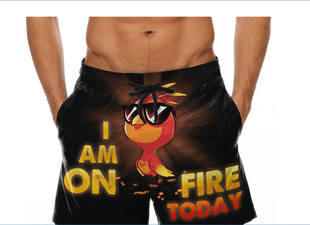 Spoof banana shorts