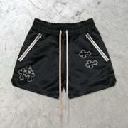 Trendy hip-hop cross retro street shorts