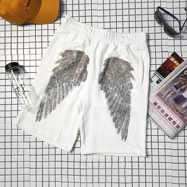 Retro trend casual sports shorts