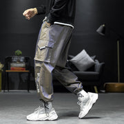 Workwear men's trousers casual pants reflective chameleon trousers