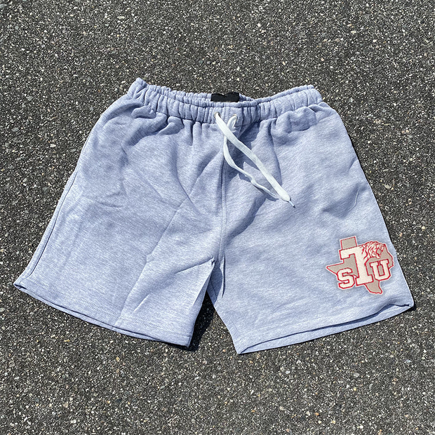 Statement print fashion shorts