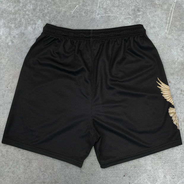 Art Dove Fawn Retro Casual Shorts