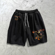Fashion printed butterfly trend street shorts