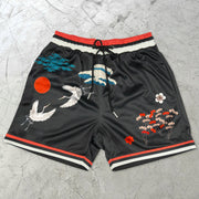 Art fashion street retro shorts