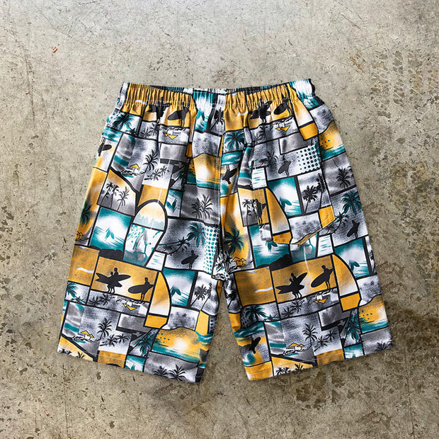 Trendy five-point pants casual men's beach pants