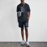 Personalized Indian Chief Print Short Sleeve Suit