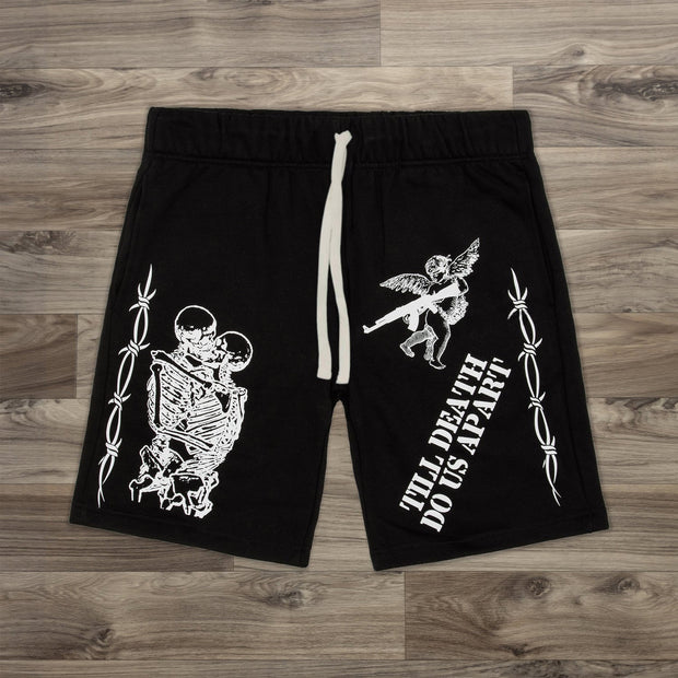 Fashion casual personality print shorts