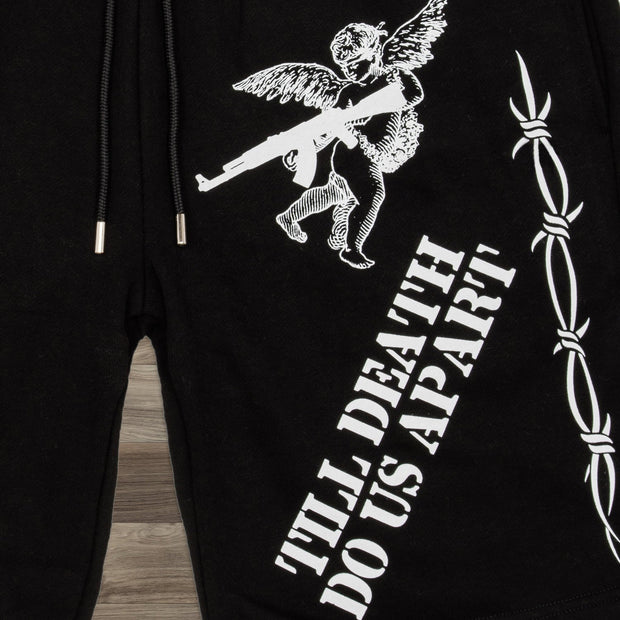 Fashion casual personality print shorts