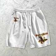Fashion trend printing casual sports shorts